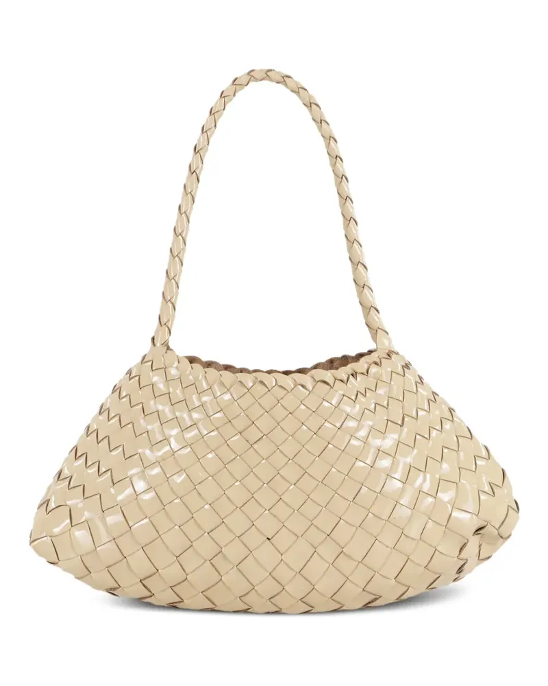 Dragon Diffusion Gewebte Schultertasche - Nude Nude