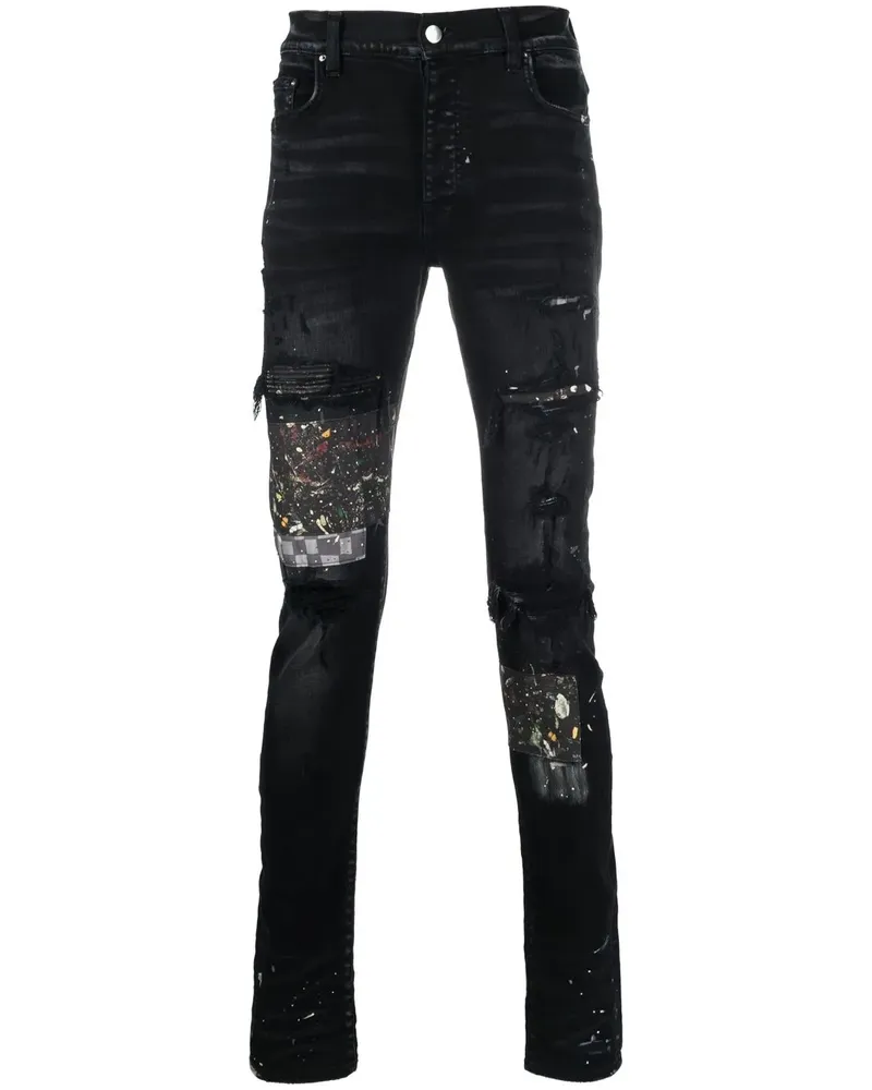 Amiri Skinny-Jeans im Distressed-Look - Schwarz Schwarz