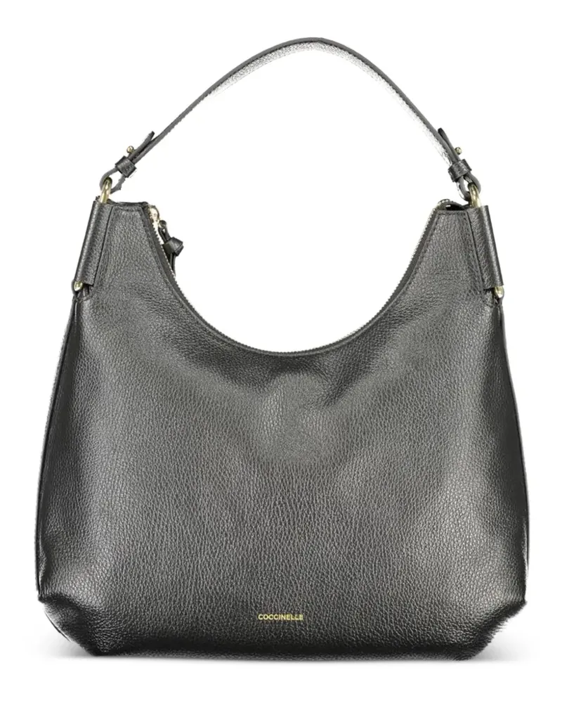 Coccinelle Rebekka leather tote bag - Schwarz Schwarz