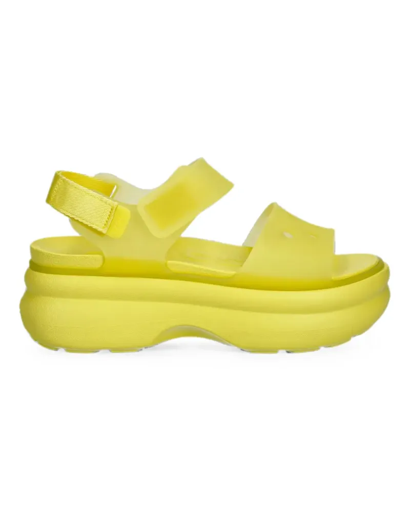 Crocs Soho Frosted Y Strap platform sandals - Gelb Gelb