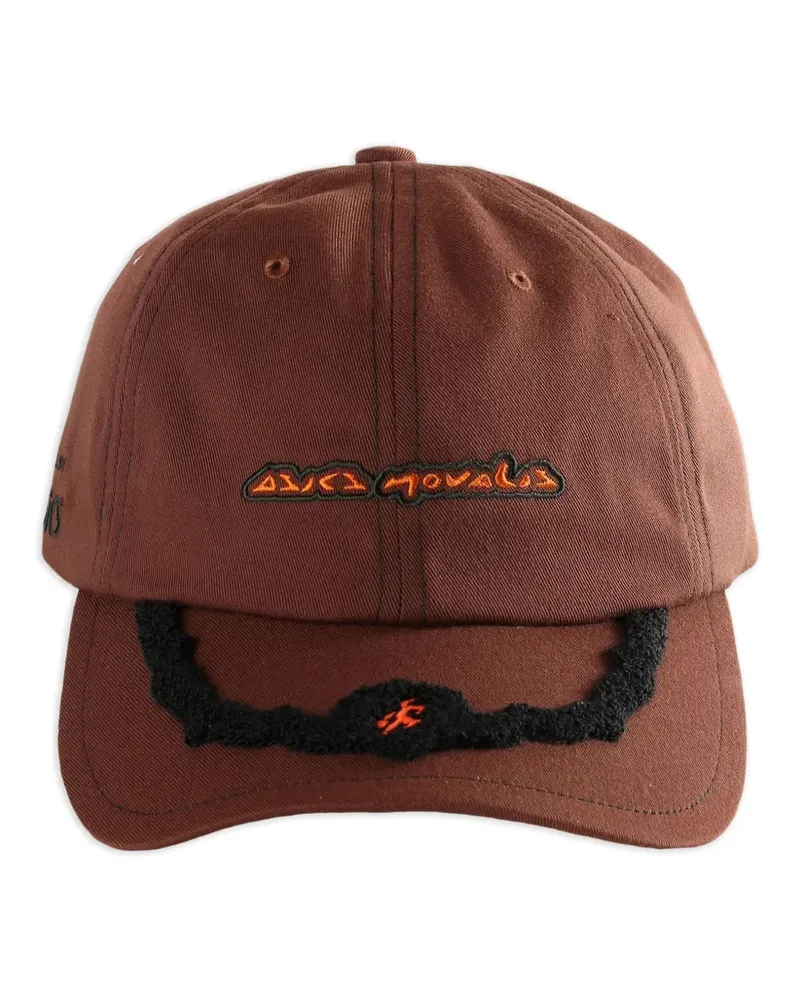 Asics x Kiko Kostadinov embroidered-detail baseball cap - Braun Braun