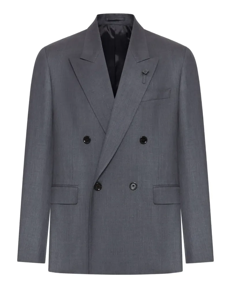 LARDINI Doppelreihiges Sakko - Grau Grau