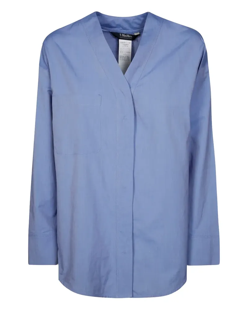 Max Mara Yole Hemd - Blau Blau