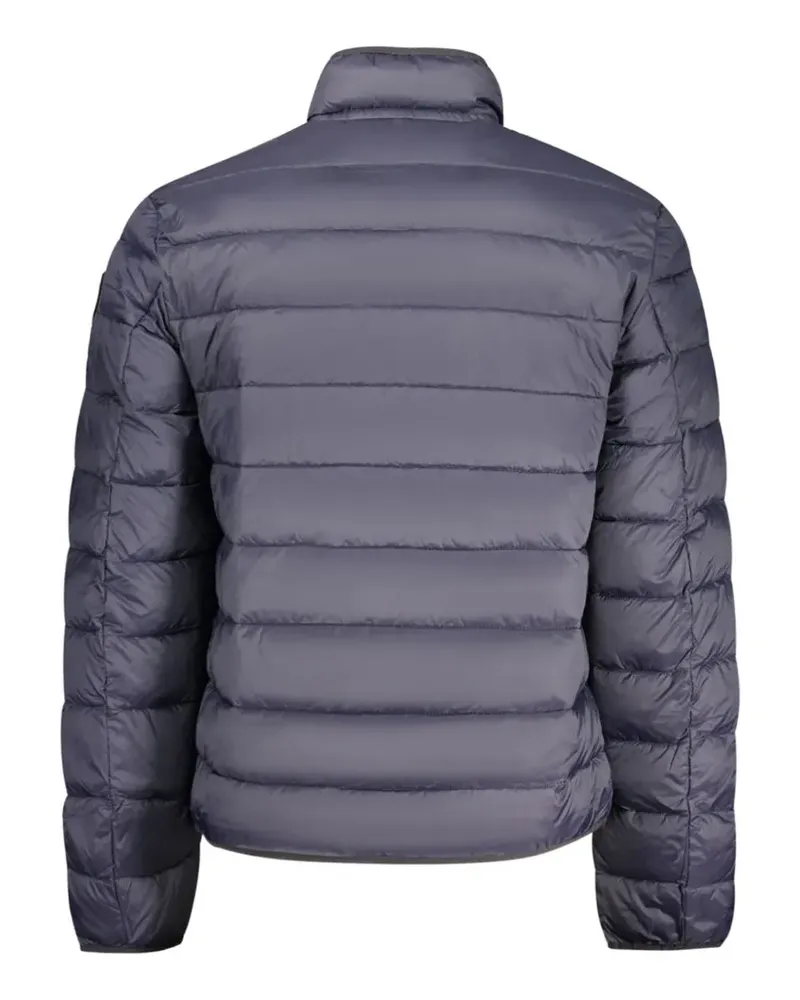 Napapijri Aerons quilted logo-patch jacket - Blau Blau