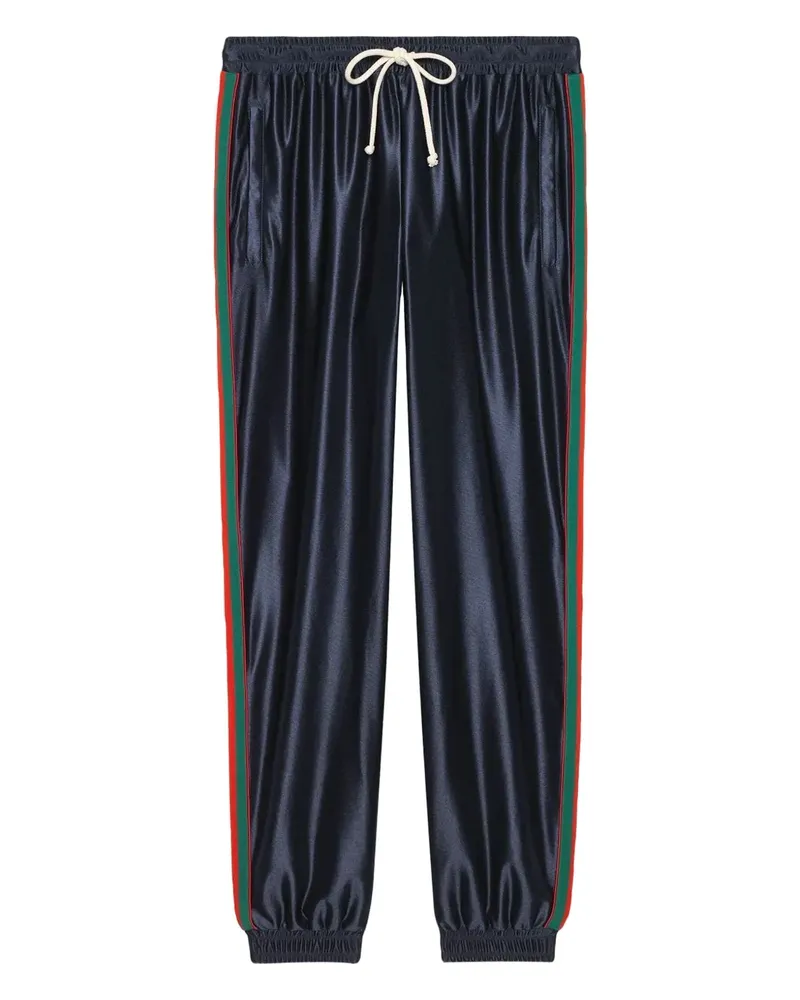 Gucci Jogginghose mit Webstreifen - Blau Blau