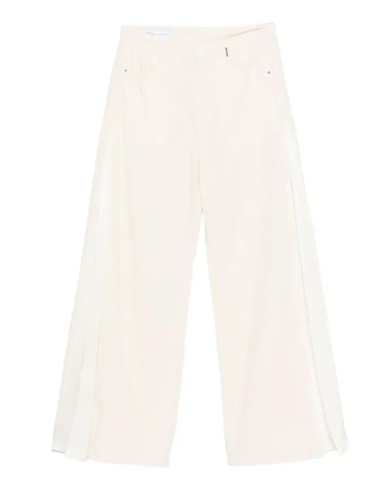 HIGH side panel trousers - Nude Nude