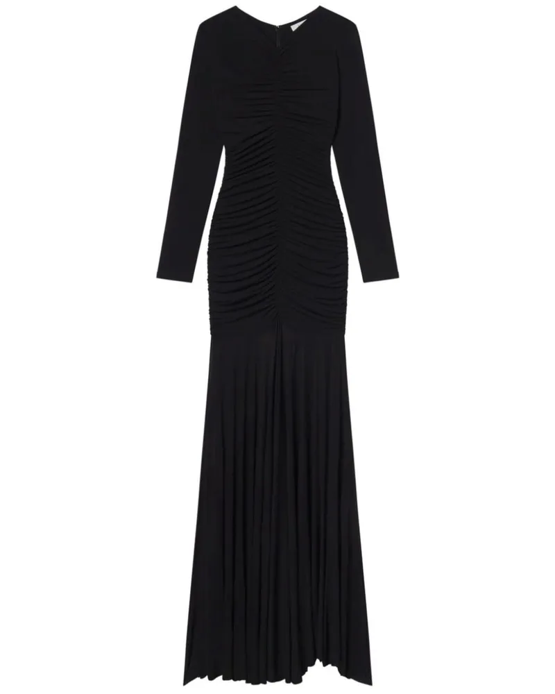 A.L.C. Fawn Maxikleid - Schwarz Schwarz