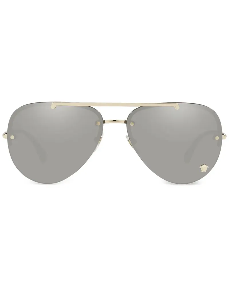 Versace Getönte Pilotenbrille - Gold Gold