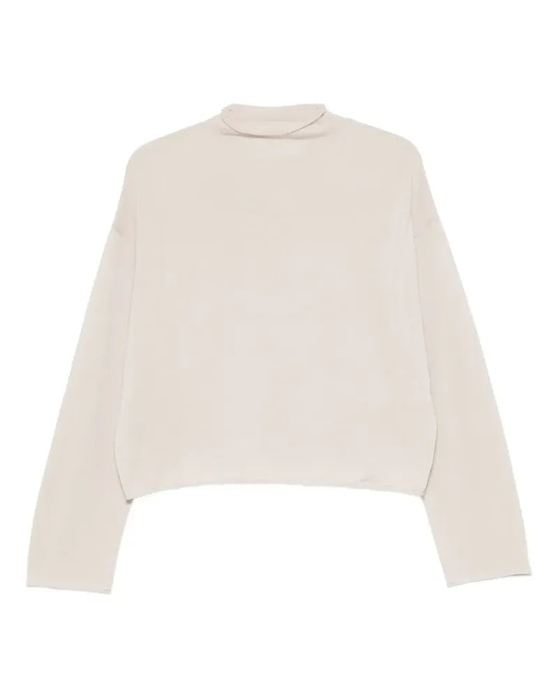 Marc O'Polo high-neck fine-knit sweater - Nude Nude