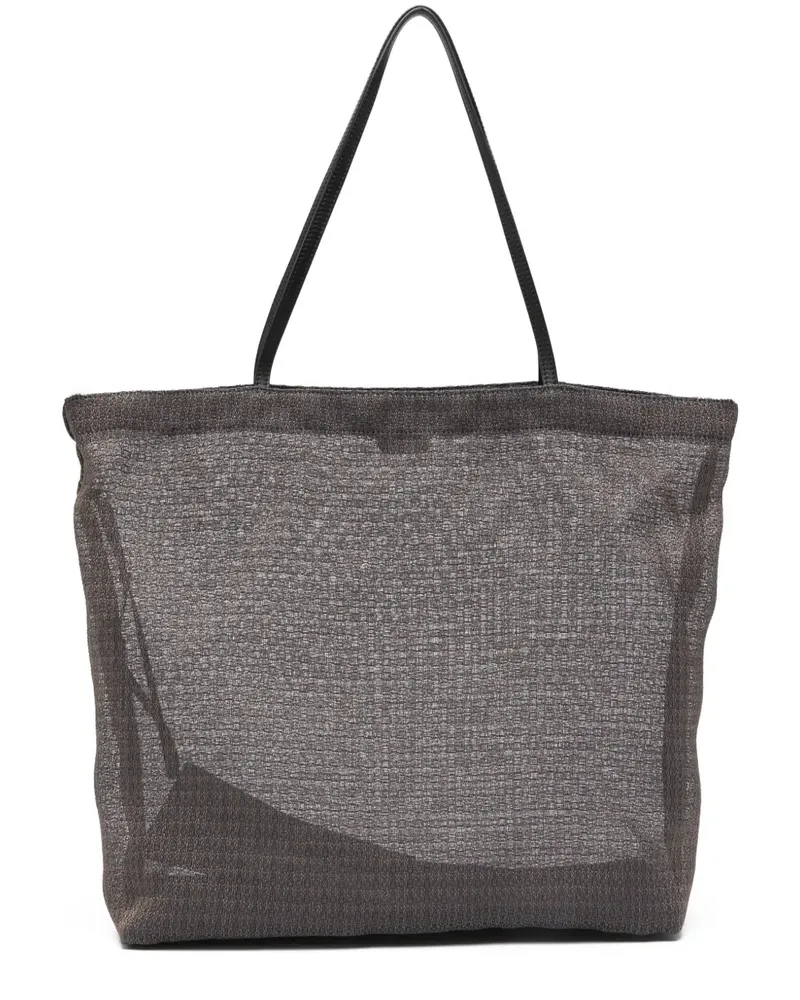 The Row Gewebter Barn Tote Bag - Blau Blau