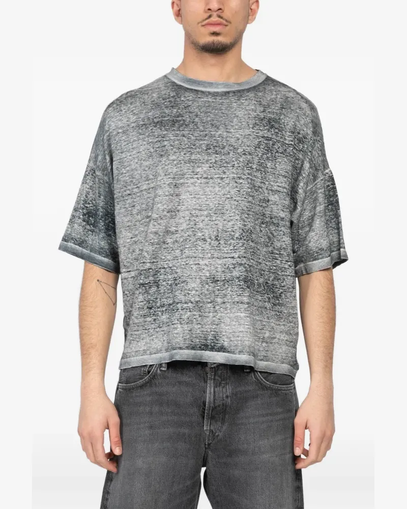 Avant Toi distressed T-shirt - Grau Grau