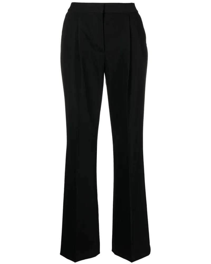 Karl Lagerfeld Hose mit Bundfalten - Schwarz Schwarz