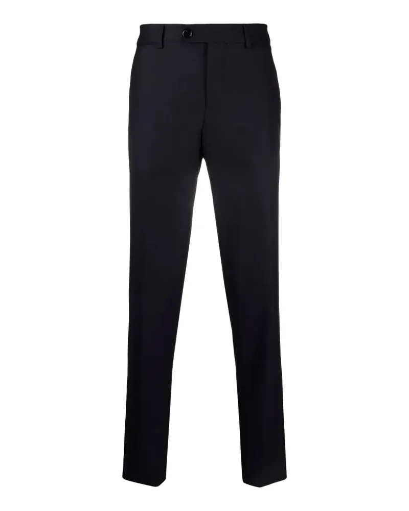 Brunello Cucinelli belt-loops trousers - Schwarz Schwarz