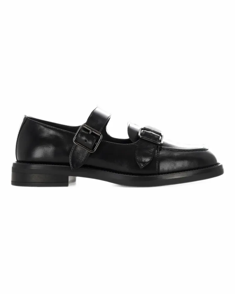 Bruno Premi buckle-fastening leather pumps - Schwarz Schwarz