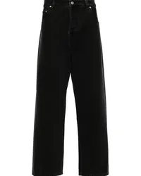 Jacquemus Le de Nîmes Wide-Leg-Jeans Schwarz