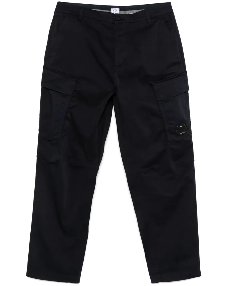 C.P. Company Cargohose mit Linsen-Detail - Blau Blau