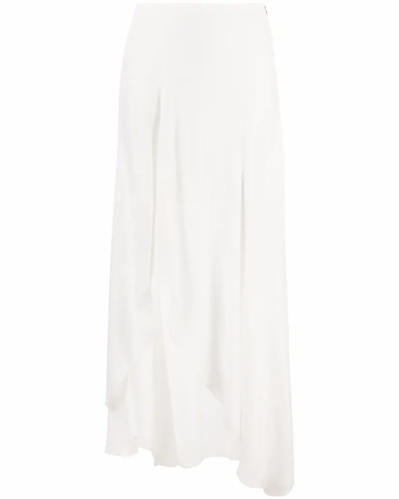 Patrizia Pepe Asymmetrischer Rock - Weiß Weiß