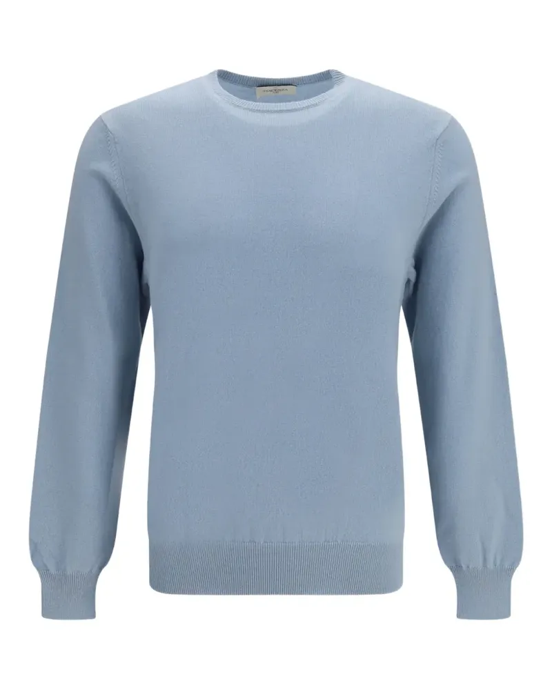 Piacenza Cashmere Pullover mit Rundhalsausschnitt - Blau Blau