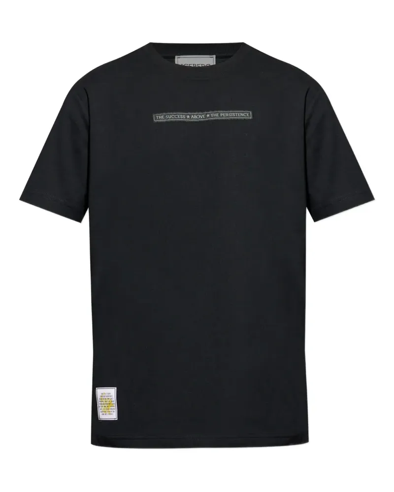 Iceberg T-Shirt mit Spongebob-Print - Schwarz Schwarz