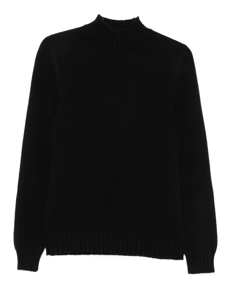 Fedeli ribbed-knit high-neck knit - Schwarz Schwarz