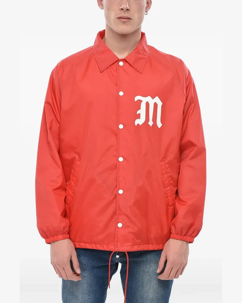 SAINT MXXXXXX Jacke mit Logo-Print - Rot Rot