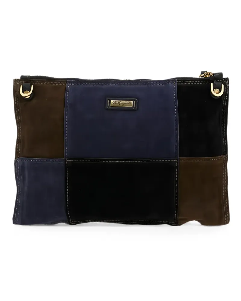 Caterina Lucchi patchwork cross body bag - Blau Blau