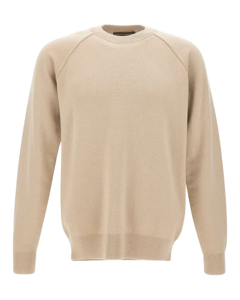 Filippo de Laurentiis raglan-sleeve sweater - Nude Nude