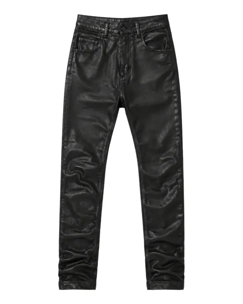 THOM KROM coated-finish jeans - Schwarz Schwarz