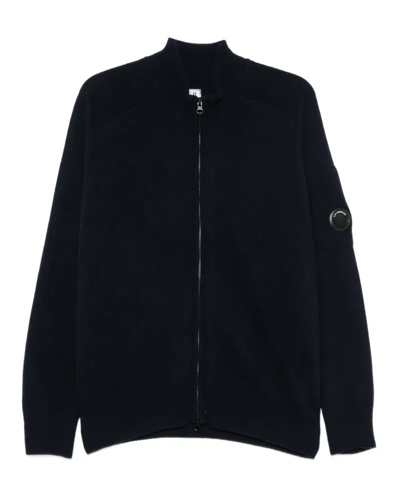 C.P. Company Cardigan mit Linsen-Detail - Blau Blau