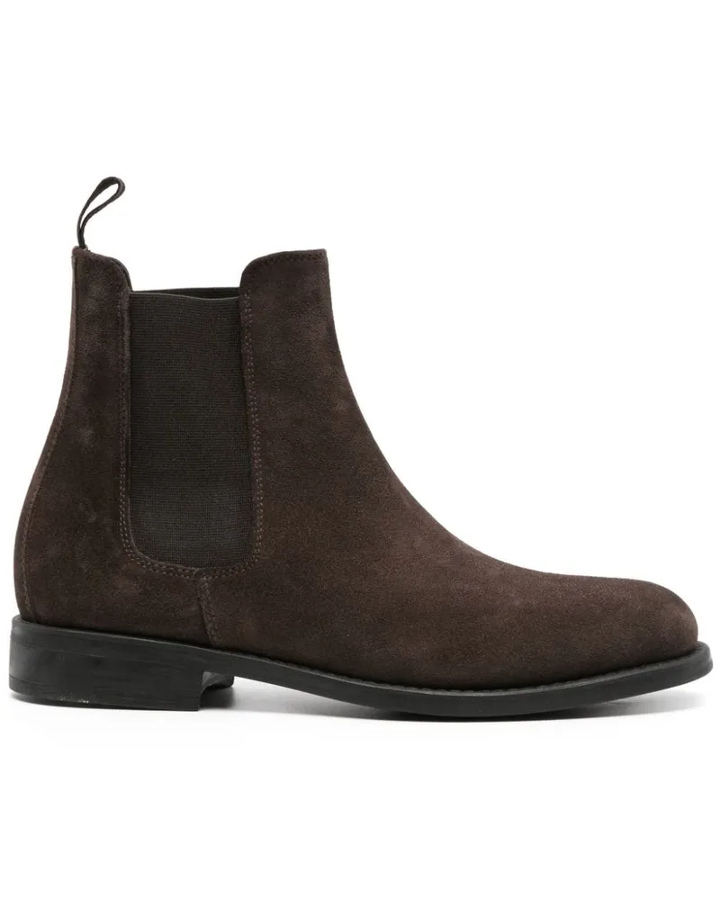 Scarosso Claudia Chelsea-Boots aus Wildleder - Braun Braun
