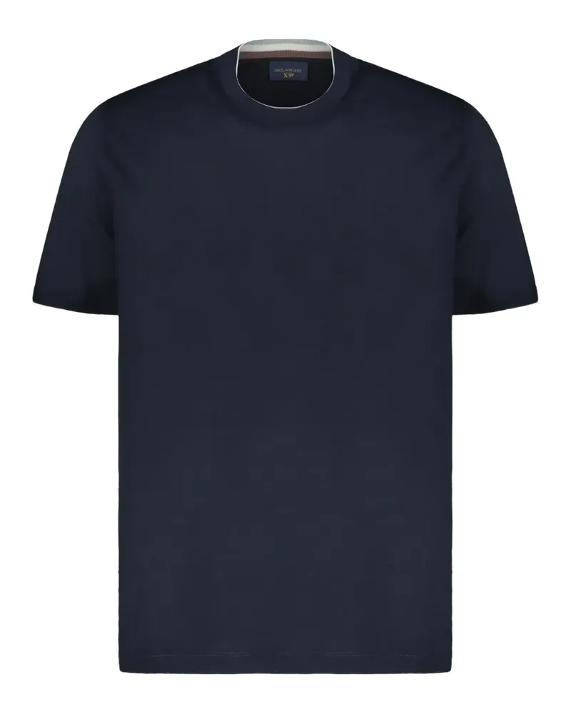 Paul & Shark round-neck short-sleeve T-shirt - Blau Blau