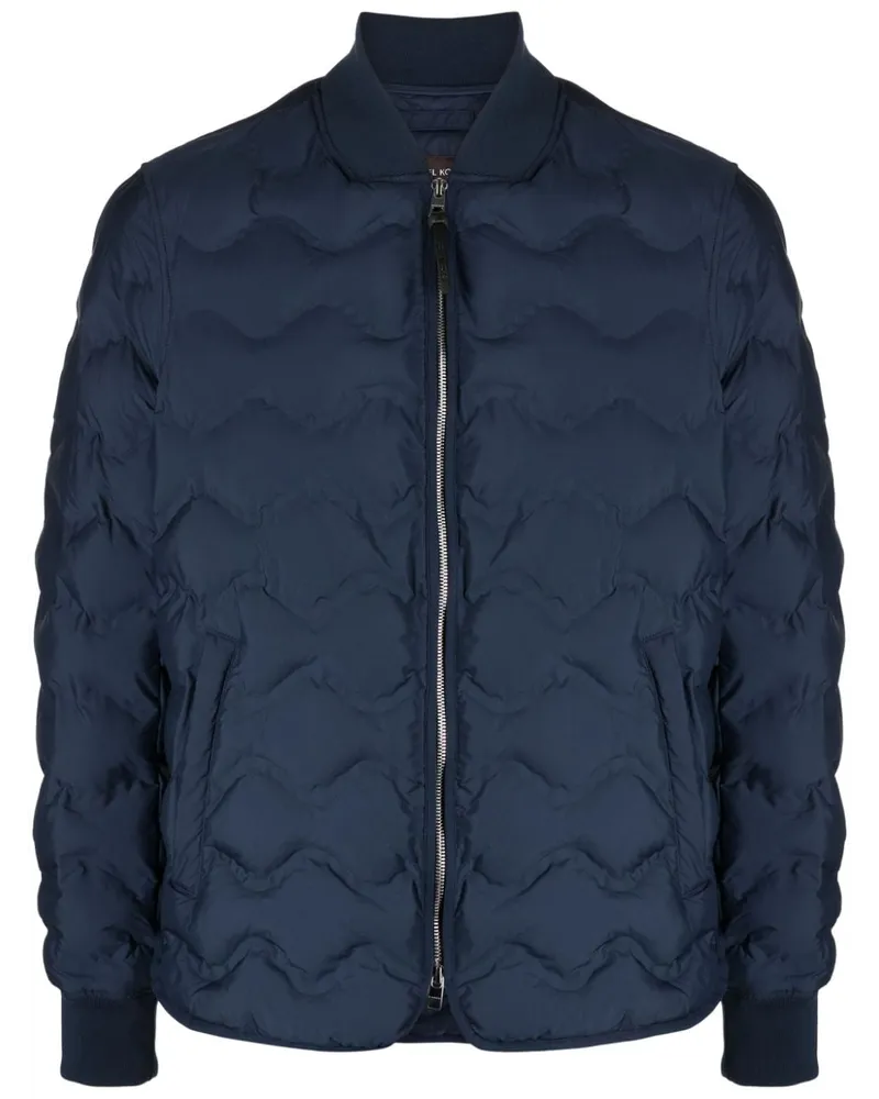 Michael Kors Gesteppte Bomberjacke - Blau Blau