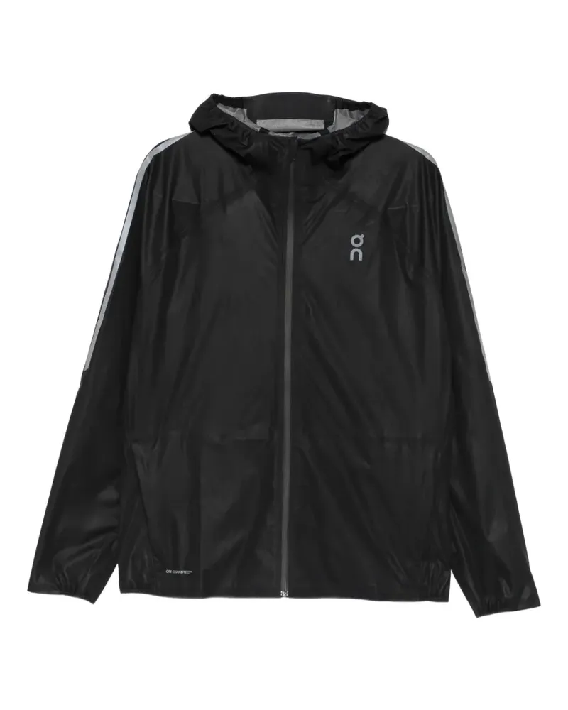 ON Sportjacke mit Logo - Schwarz Schwarz