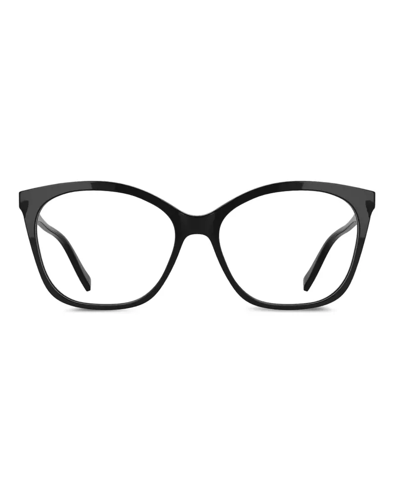 Karl Lagerfeld Brille mit Butterfly-Gestell - Schwarz Schwarz