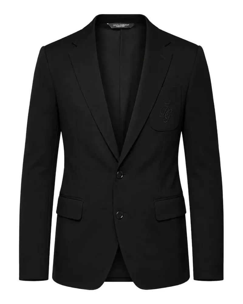 Dolce & Gabbana single-breasted blazer - Schwarz Schwarz