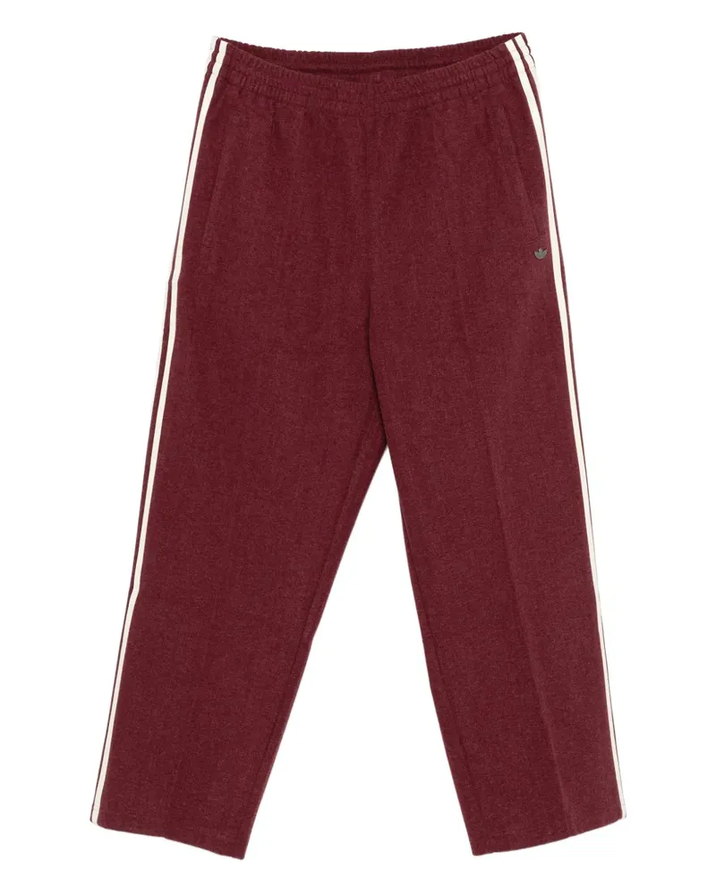 adidas Premium Jogginghose mit Seitenstreifen - Rot Rot