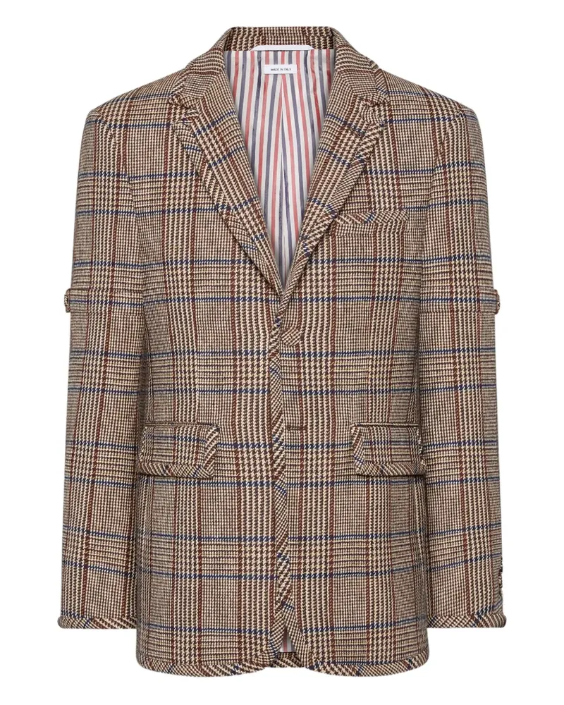 Thom Browne Kariertes Sakko - Braun Braun