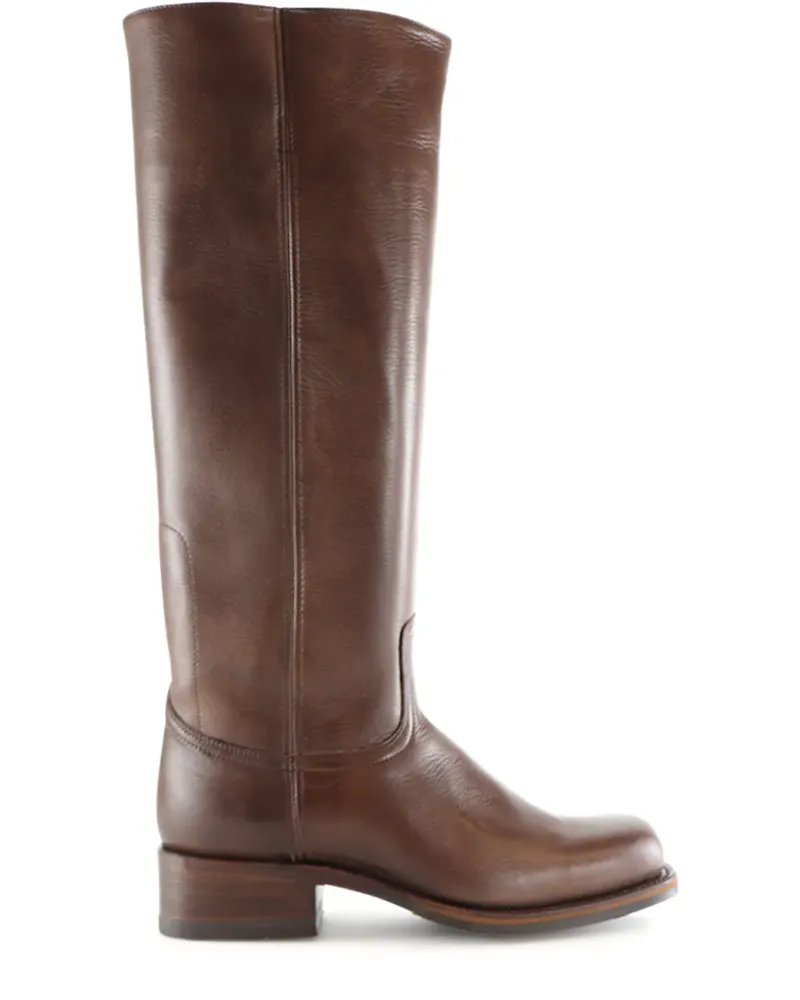 NOTABENE 30mm Achilla leather boots - Braun Braun