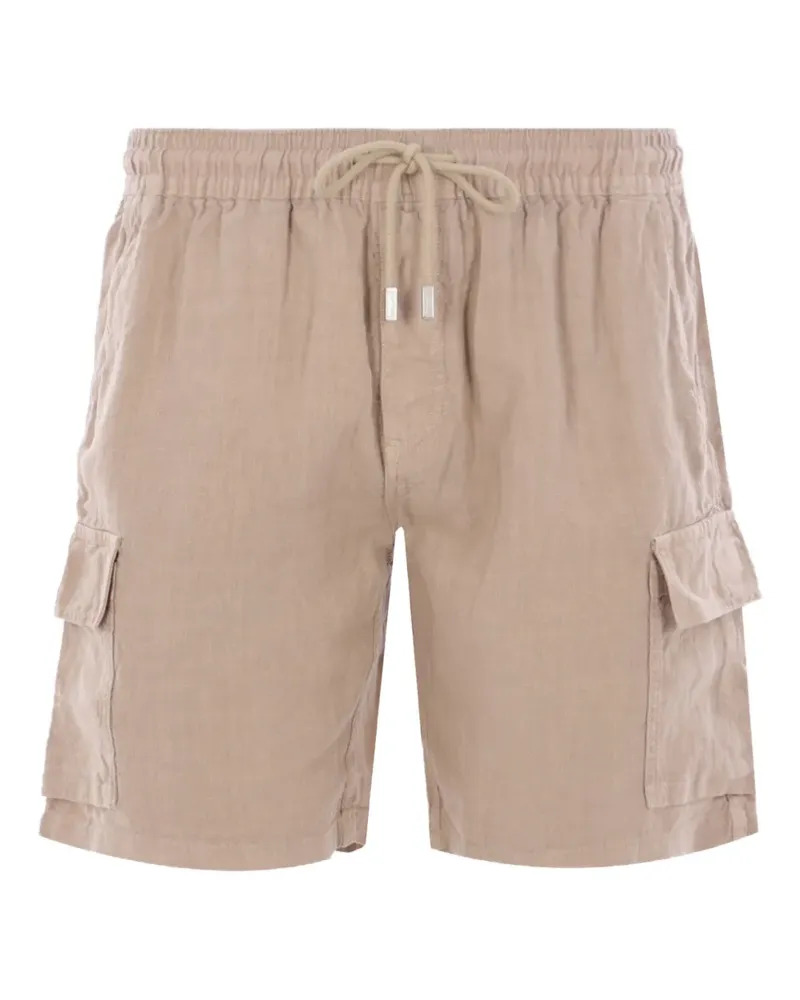 Vilebrequin Shorts mit Logo-Patch - Nude Nude