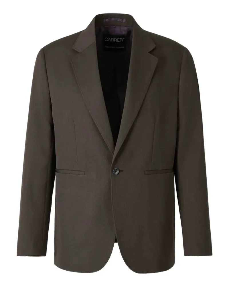 Carrera single-breasted blazer - Braun Braun