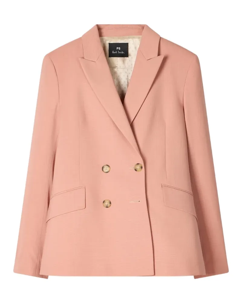 Paul Smith button double-breasted blazer - Rosa Rosa
