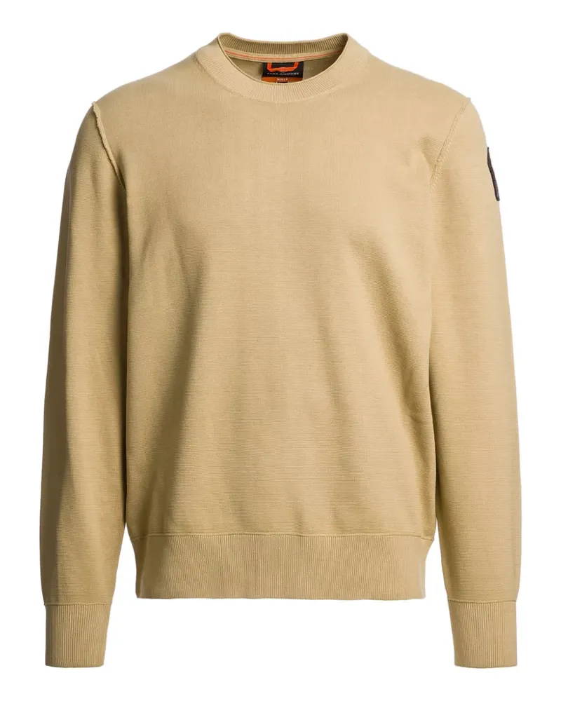 Parajumpers Pullover mit Logo-Patch - Nude Nude