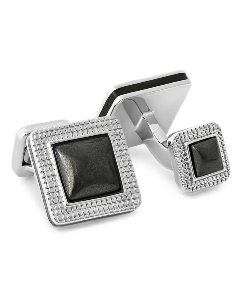 Tateossian mother-of-pearl polished cufflinks - Silber Silber