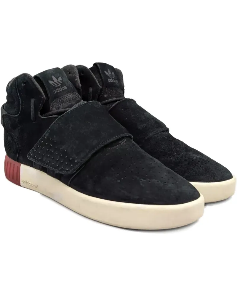 adidas Tubular Invader Strap Sneakers - Schwarz Schwarz