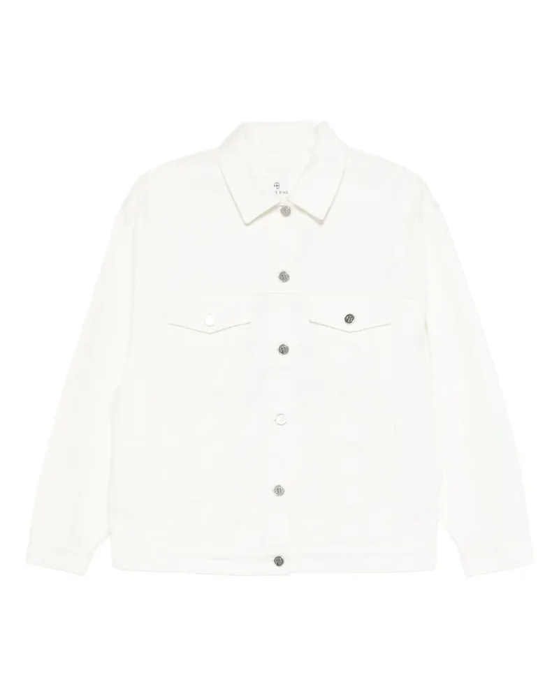 Anine Bing Rory Jacke mit geknöpften Taschen - Nude Nude