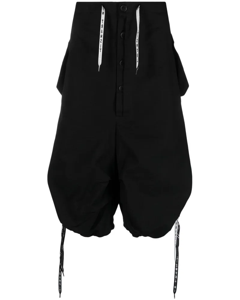 Henrik Vibskov Shipping Baggy-Shorts Schwarz