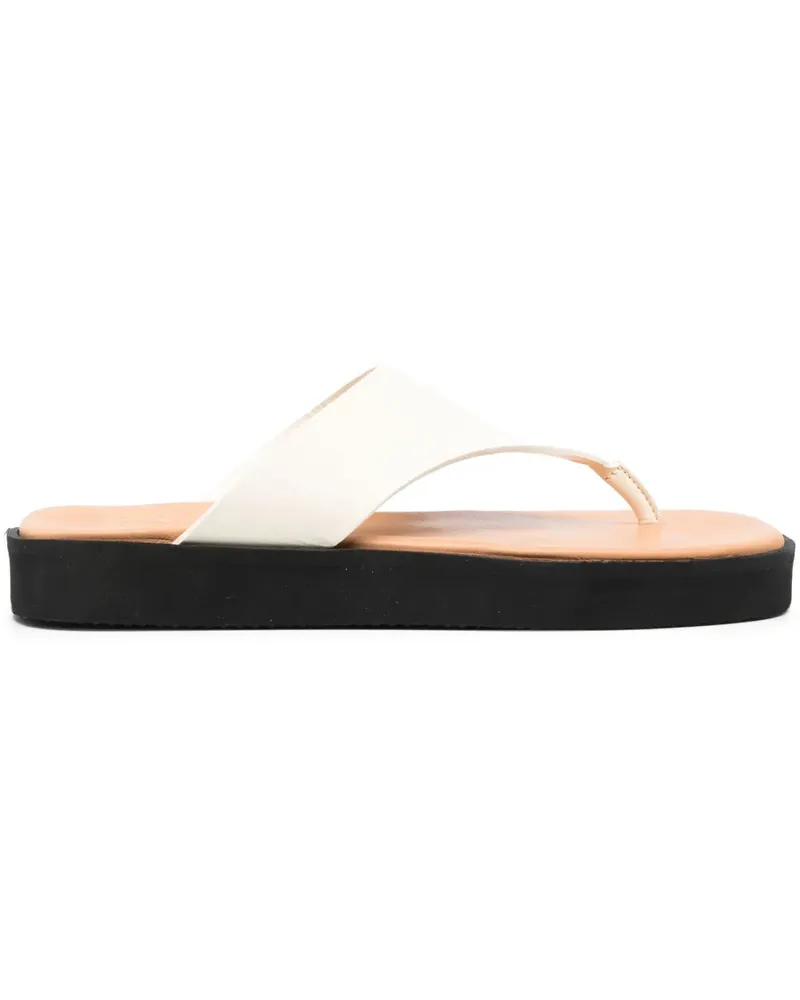 By Malene Birger Sandalen aus Leder - Nude Nude