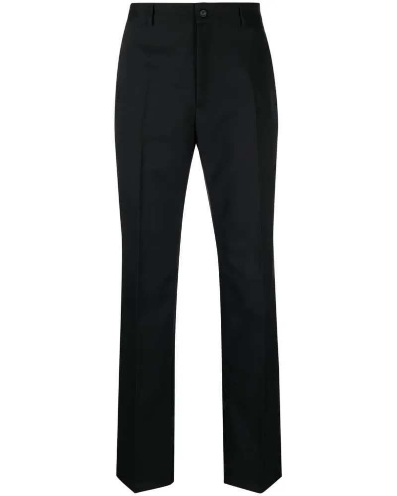 OFF-WHITE Gerade High-Waist-Hose - Schwarz Schwarz