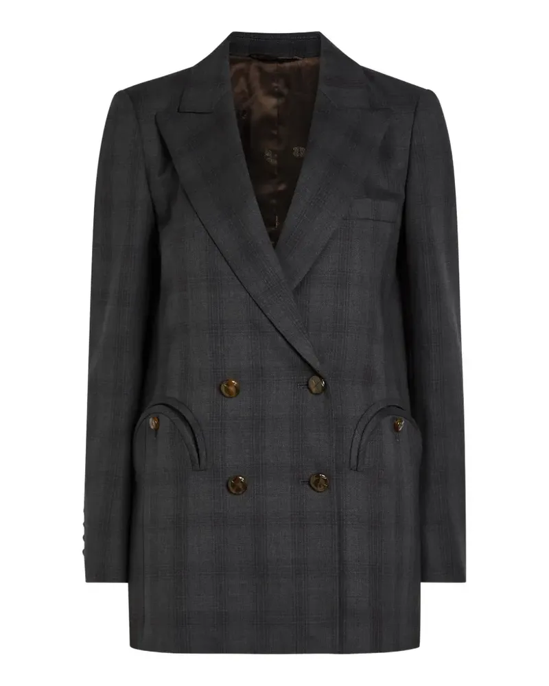 Blazé Milano Doppelreihiger Bravado Everyday Blazer - Grau Grau