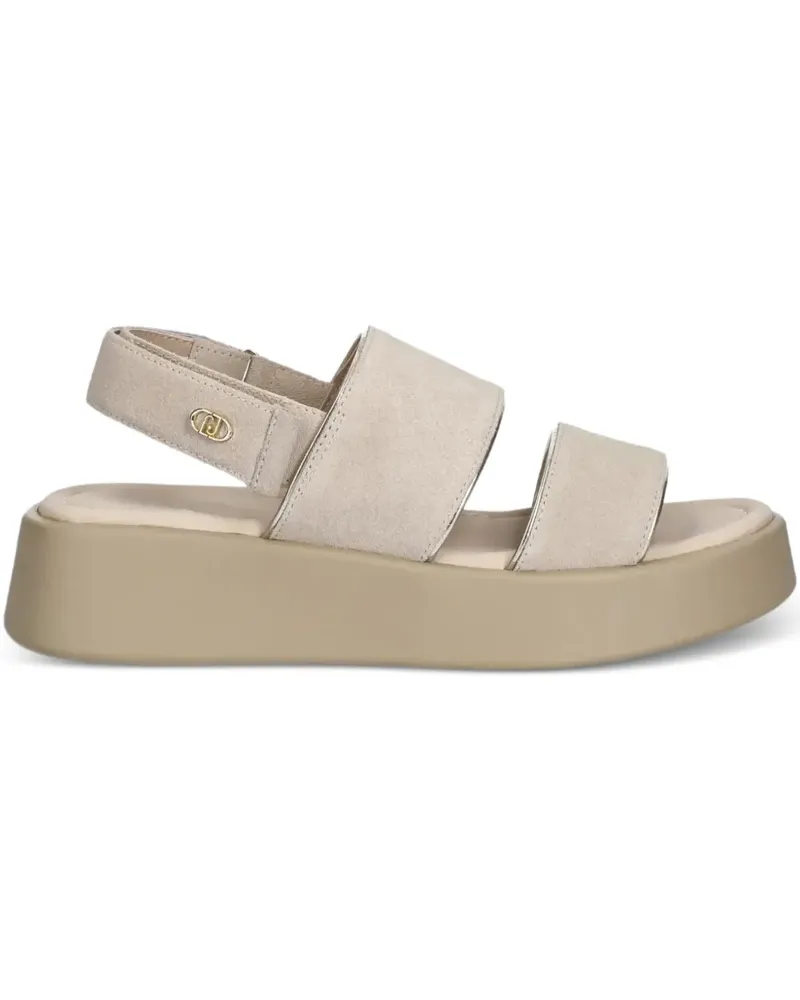 Liu Jo Sandalen mit Plateausohle 45mm - Nude Nude